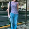 不明のカットソーコーディネート | 260524-1540-53 さくら