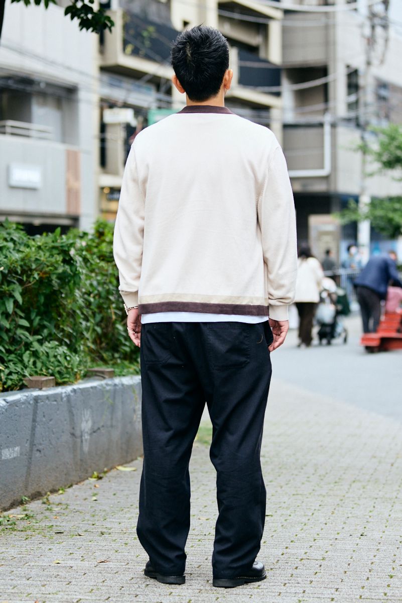 古着のカーディガンコーディネート | 260531-1359-52 松林由之 4枚目の写真