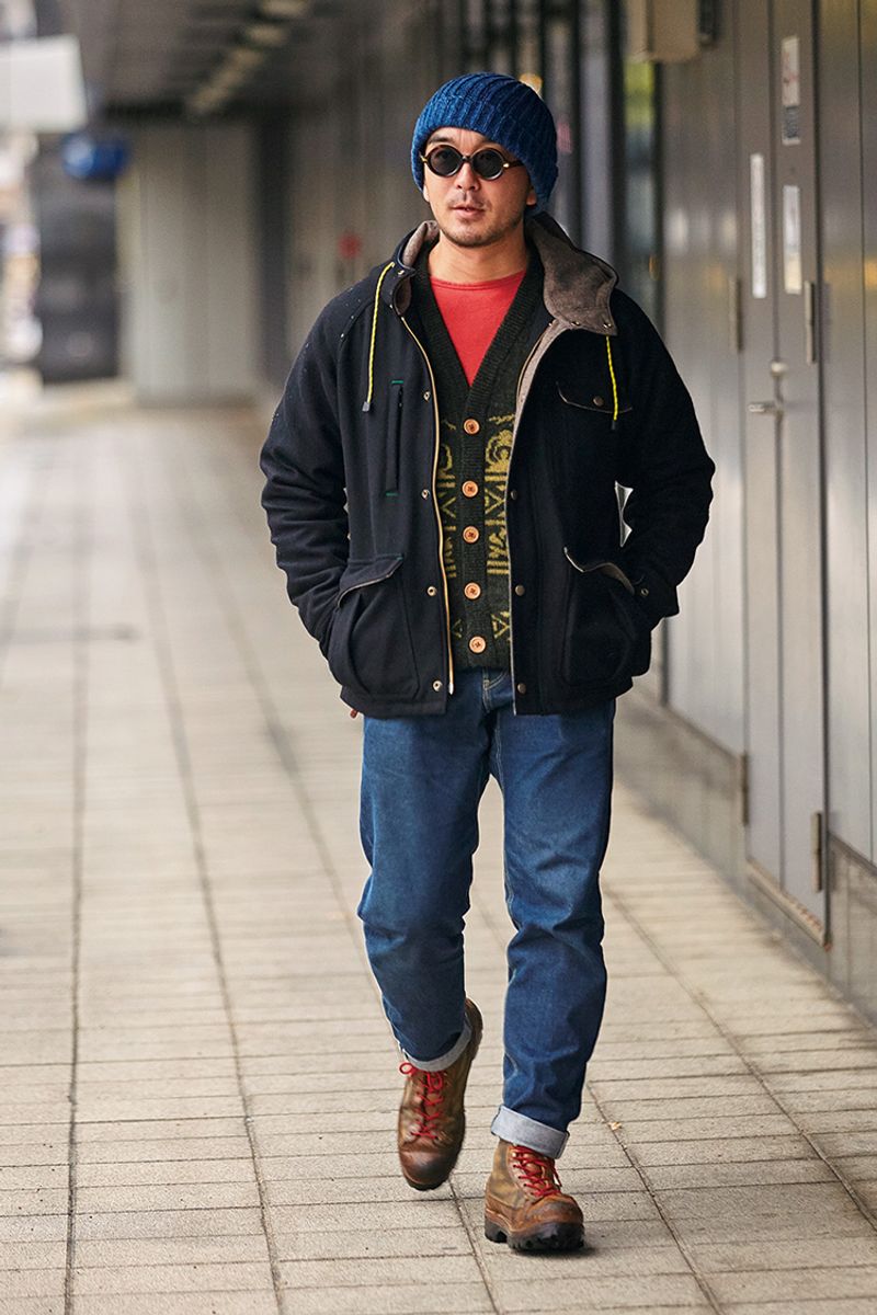 短丈マウンパと王道デニムの邂逅ここに！ 田上 優