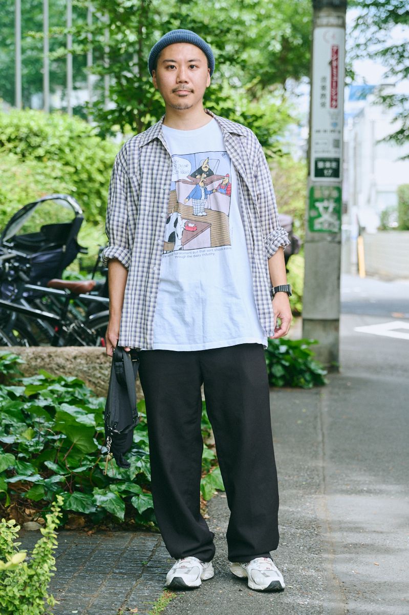 古着のシャツコーディネート | 260603-0825-34 森田