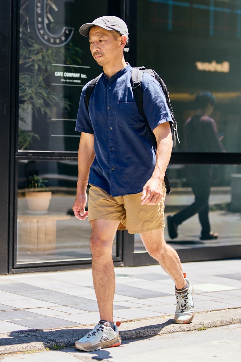 帽子 ノーブランド  シャツ ユニクロ  パンツ ノーブランド  バッグ グレゴリー  シューズ ナイキ