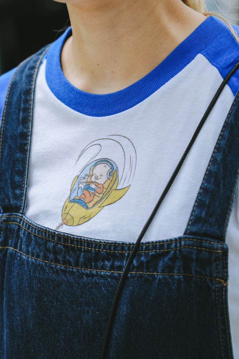古着のオーバーオールコーディネート | 260610-0708-25 須藤有華 6枚目の写真