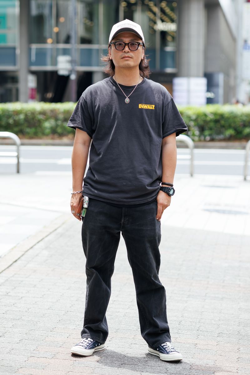 不明のTシャツコーディネート | 260610-0935-34 平野達也