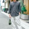 無印良品のシャツコーディネート | 260615-1002-01 三浦瑞穂