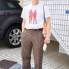 ノーブランドのTシャツコーディネート | 260615-1110-07 ソソカン