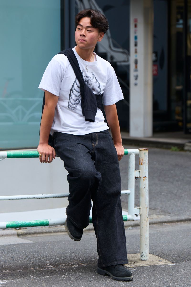 ノーリミットのTシャツコーディネート | 260620-1702-01 しょうたろう 2枚目の写真