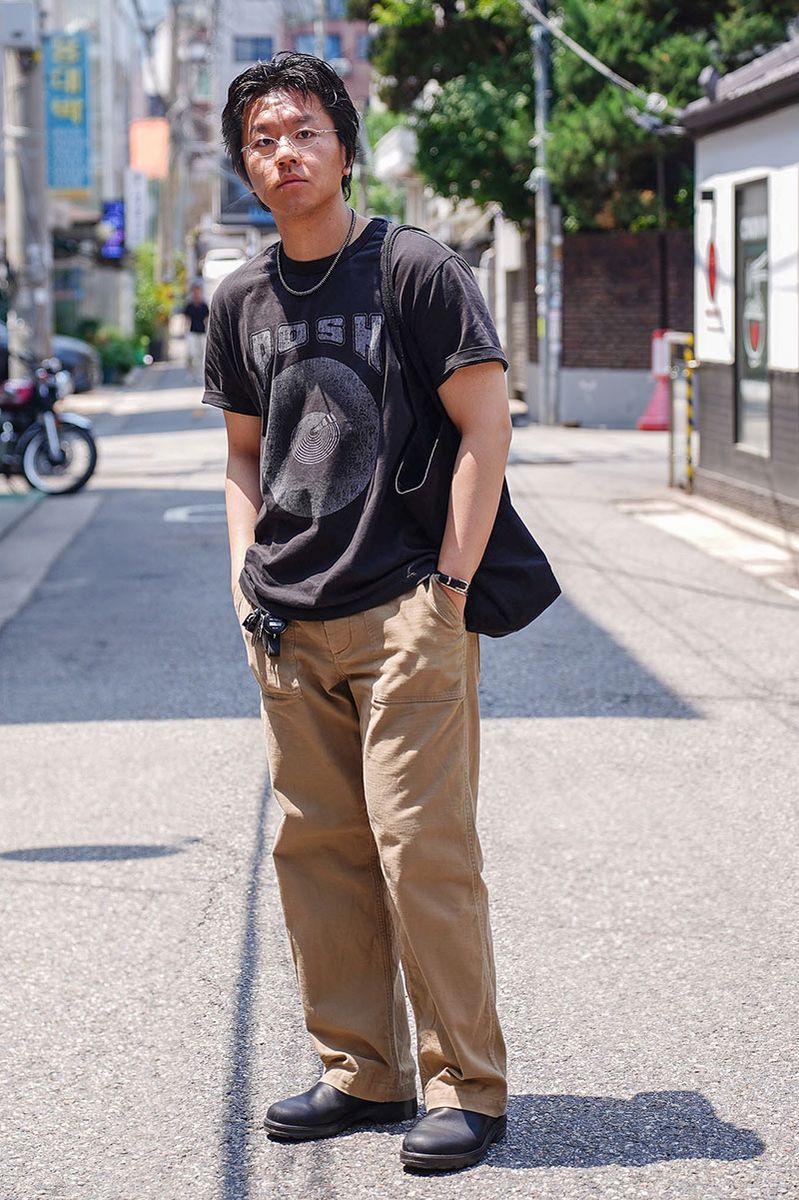 オリジナル（自作）のTシャツコーディネート | 260618-1058-06 キム・ヨンウ