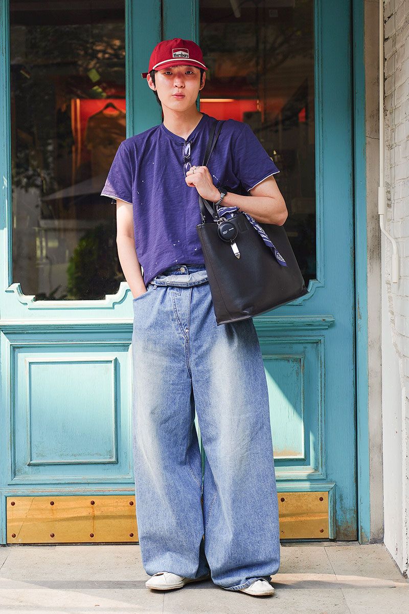 プッシュボタンのデニムコーディネート | 260618-1212-08 シン・サンモク 2枚目の写真
