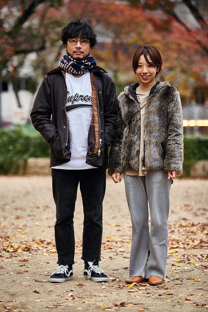 バブアーにヴァンズをMIX 小関 雅義