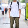 不明のTシャツコーディネート | 260620-1630-47 鈴木亮介 4枚目の写真