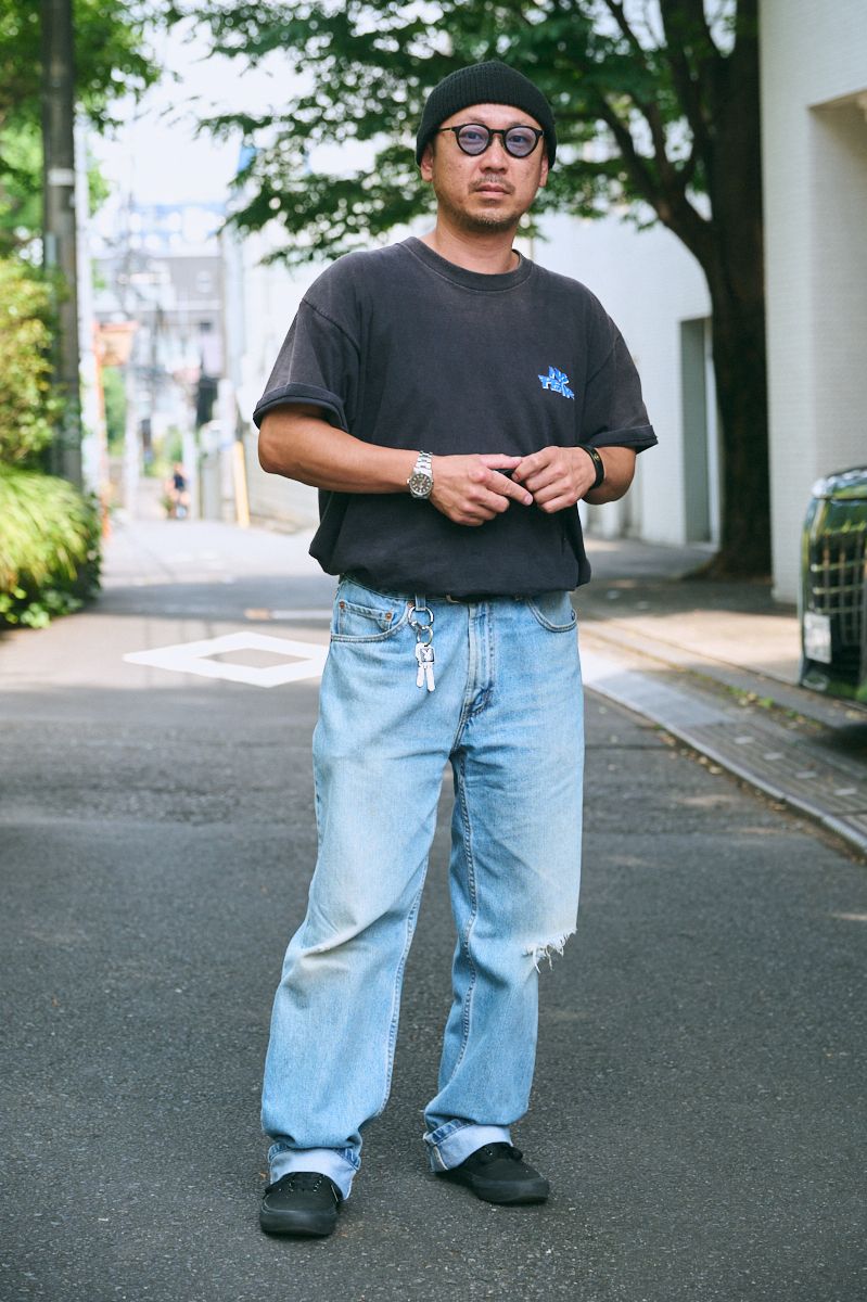 古着のTシャツコーディネート | 260624-0857-33 長谷川聡史