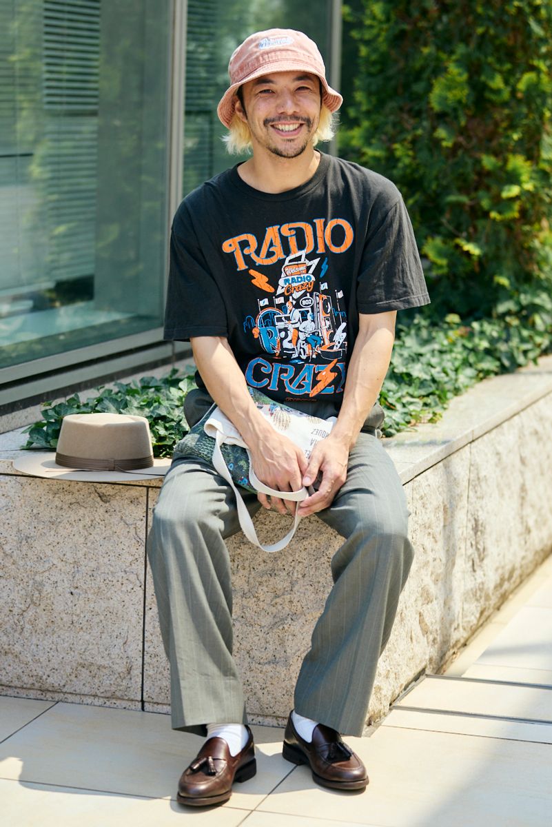不明のTシャツコーディネート | 260621-1441-40 柴田昌輝