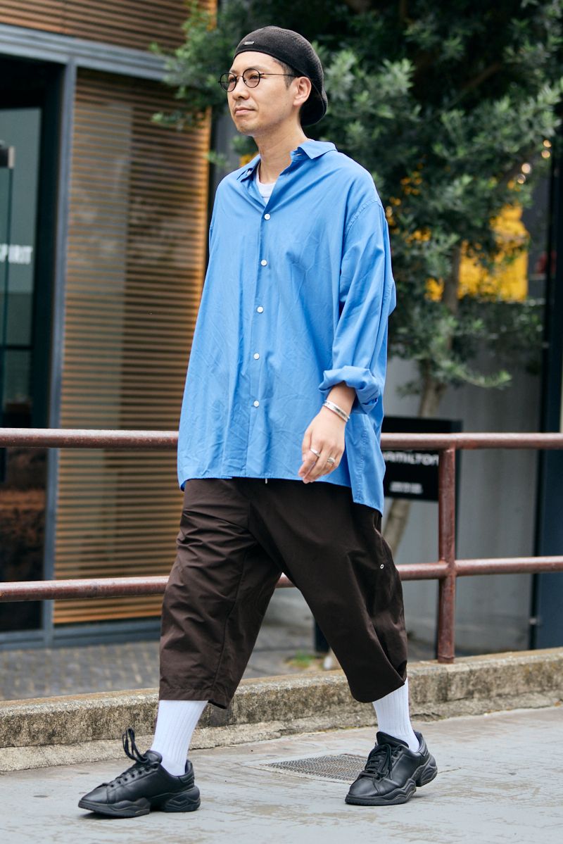 帽子 ソラリスアンドコー  眼鏡 カーニー  シャツ エディション  Tシャツ ヘインズ×ビオトープ  パンツ ワイスリー×ウェールズボナー  ブレスレット ノーブランド  リング トムウッド  リング2 ワークスタットミュンヘン  シューズ 不明