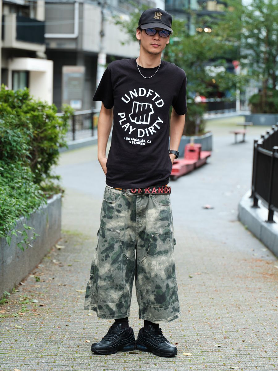 アンディフィーテッドのTシャツコーディネート | 260711-1635-20 Fumiya
