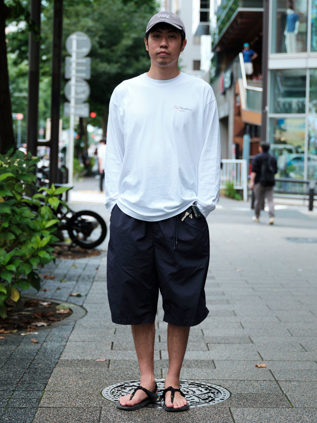 帽子 ナイキ  Tシャツ 古着  パンツ マンネンロウ  シューズ ルナサンダル