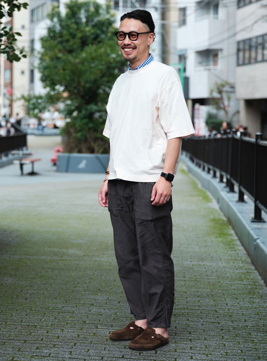 不明のTシャツコーディネート | 260708-1012-29 だいすけ