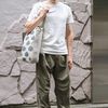 ユニクロのTシャツコーディネート | 260711-1336-07 Brian