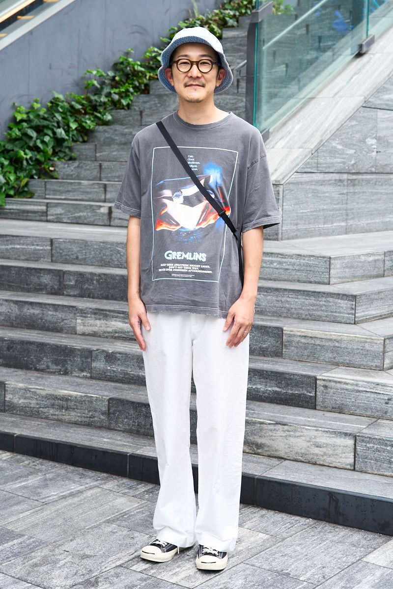 不明のTシャツコーディネート | 260713-0913-57 古家 3枚目の写真