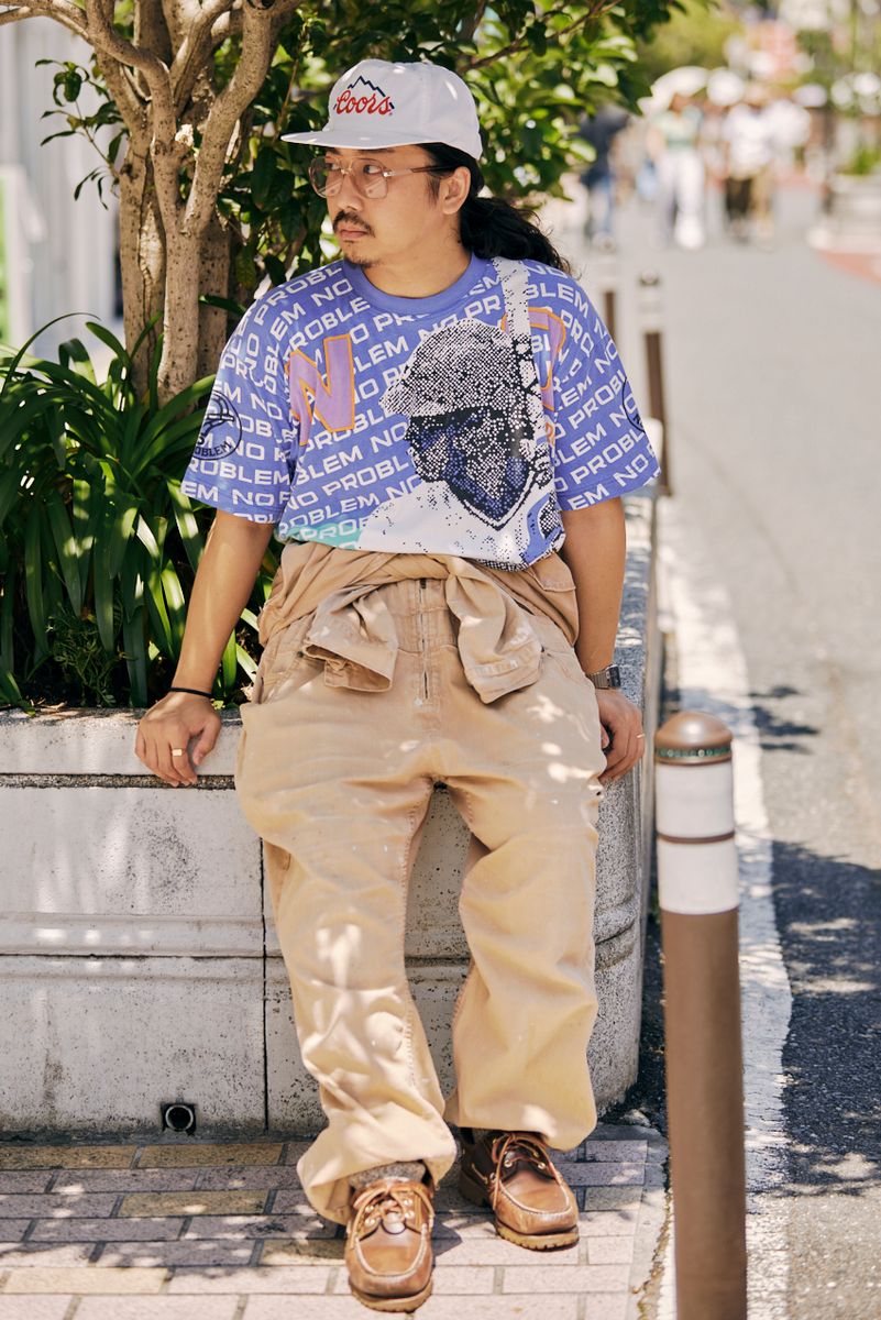 古着のTシャツコーディネート | 260714-1713-49 玉田裕也 2枚目の写真
