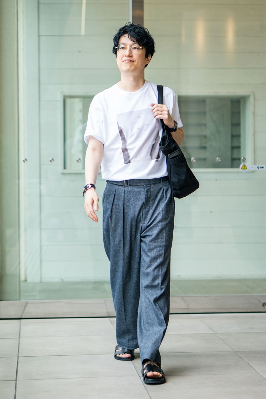 40代の5名が証明！“タックイン”は品良く大人に見せる最良のコーデ術。さりげない小物使いもポイント - 15枚目の画像