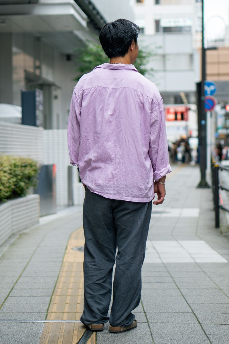ジャーナルスタンダードレリュームのシャツコーディネート | 260719-1211-11 長嶋亮磨 4枚目の写真