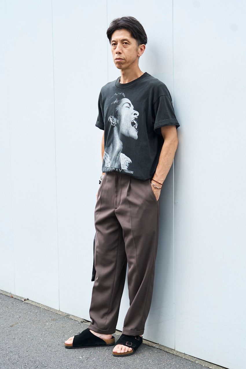 “音”を着て自己表現！「アーティストTシャツ」で個性を主張した洒落者たちパパラッチ - 5枚目の画像