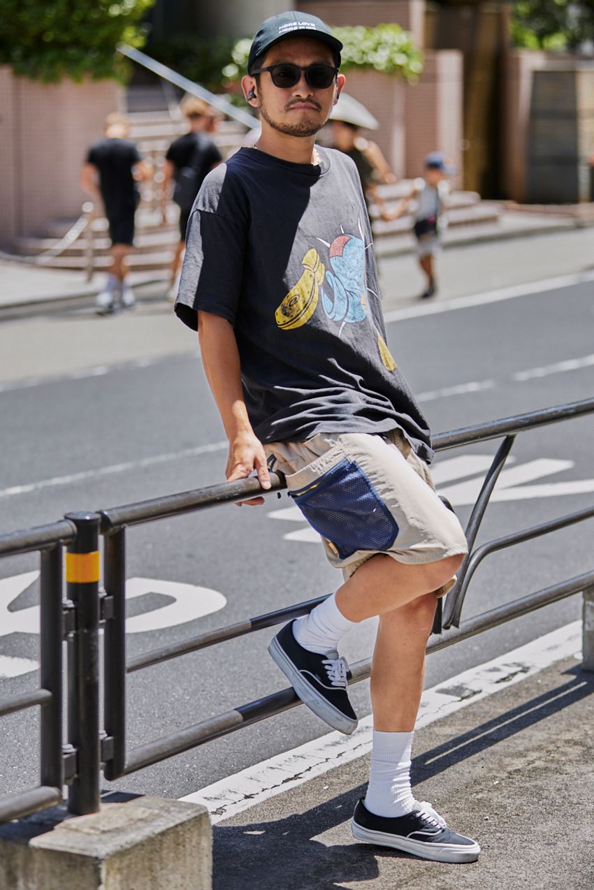 「ショーツ×ソックス」の正しい合わせ方をスナップで！ 長さ別のベストマッチとは？ - 2枚目の画像