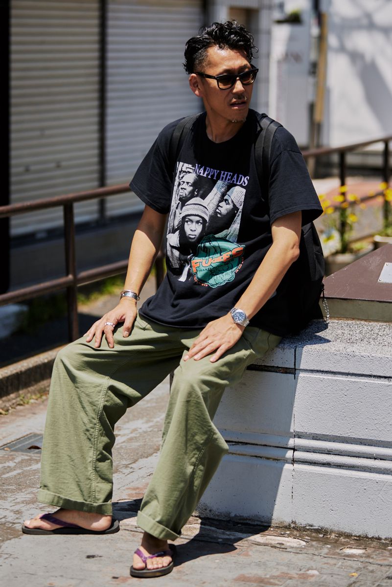 グロープインザダークのTシャツコーディネート | 260722-0615-44 小間聖岳 2枚目の写真