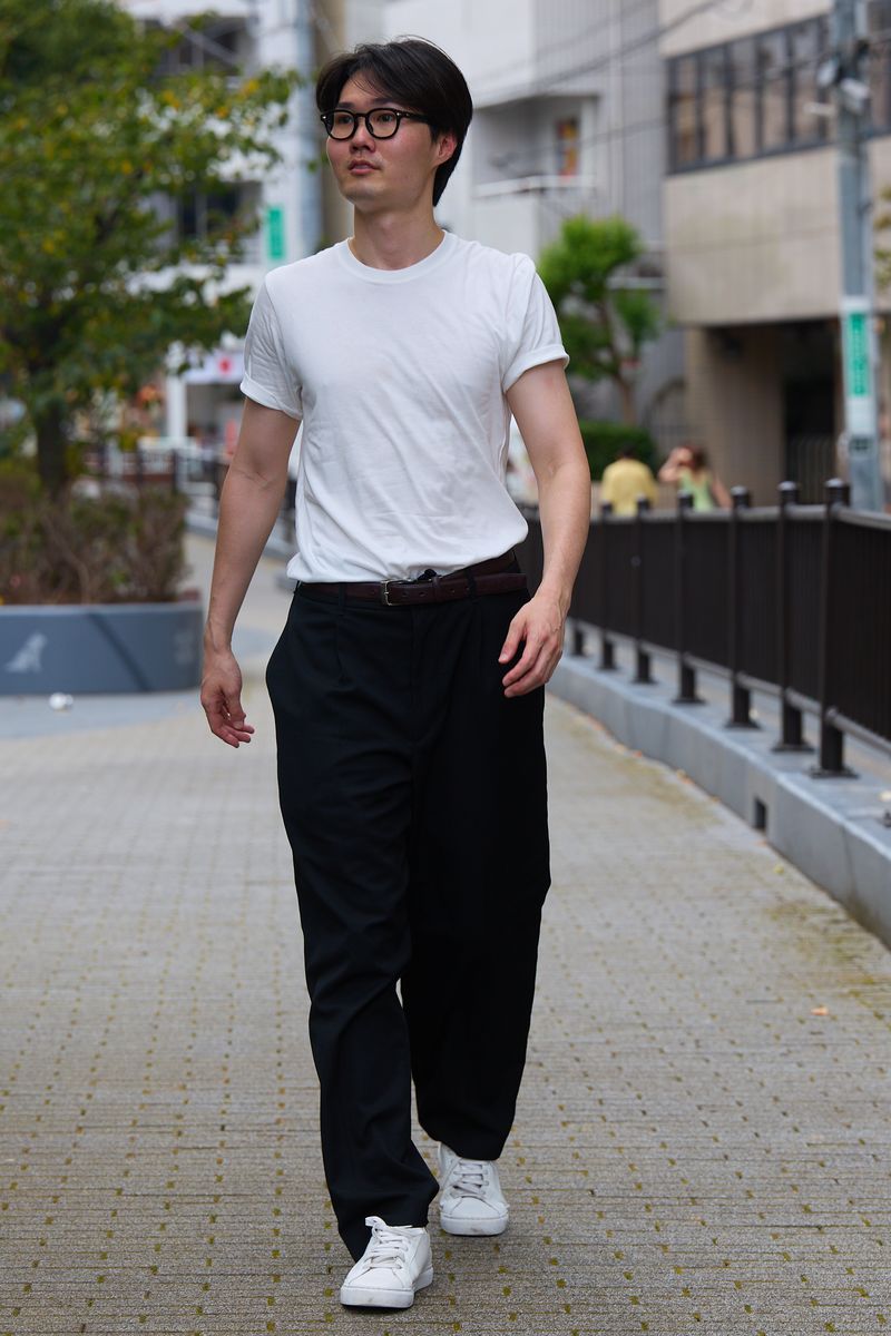 ユニクロのTシャツコーディネート | 260731-0841-35 yuki 3枚目の写真