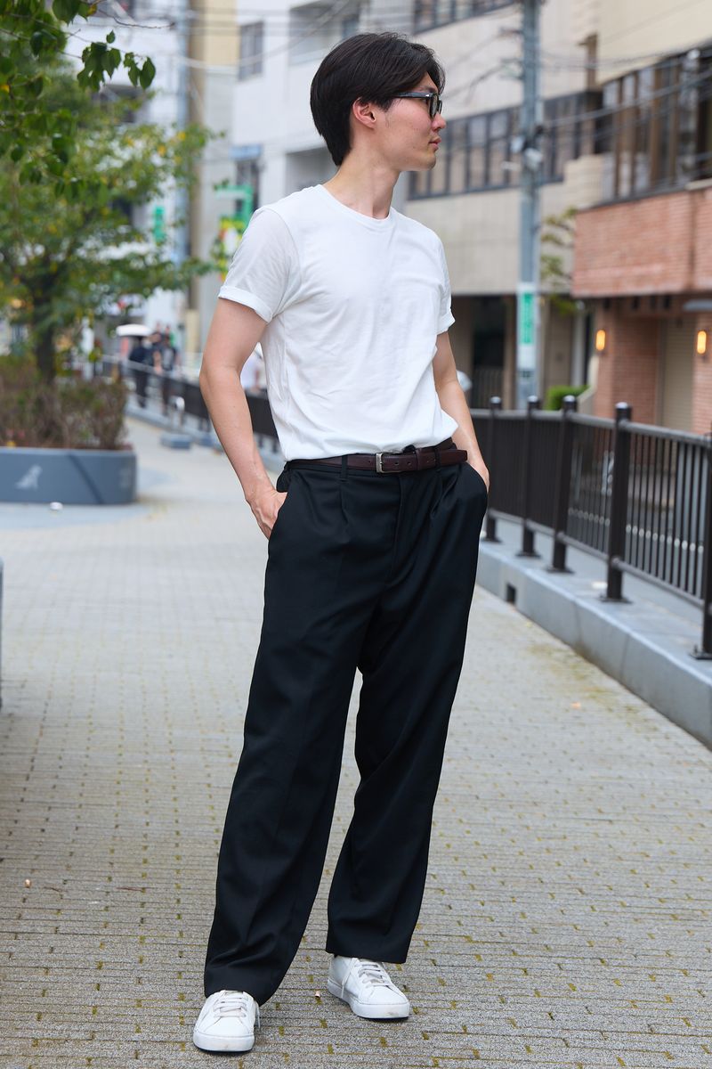 ユニクロのTシャツコーディネート | 260731-0841-35 yuki 2枚目の写真