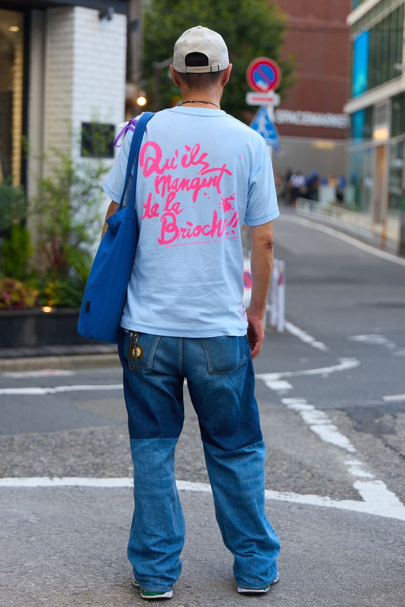 クリームチーズのTシャツコーディネート | 260731-1153-38 松本 宏 5枚目の写真