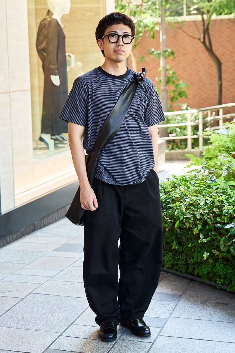 無印良品のTシャツコーディネート | 260803-0716-42 リオン 2枚目の写真