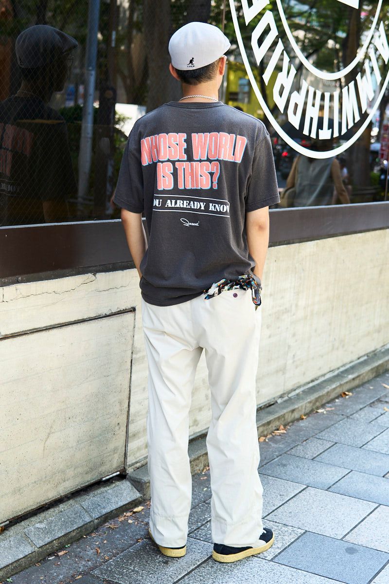 不明のTシャツコーディネート | 260803-0722-05 リョウ 4枚目の写真