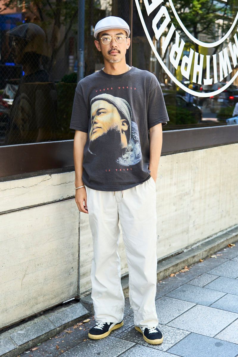 不明のTシャツコーディネート | 260803-0722-05 リョウ