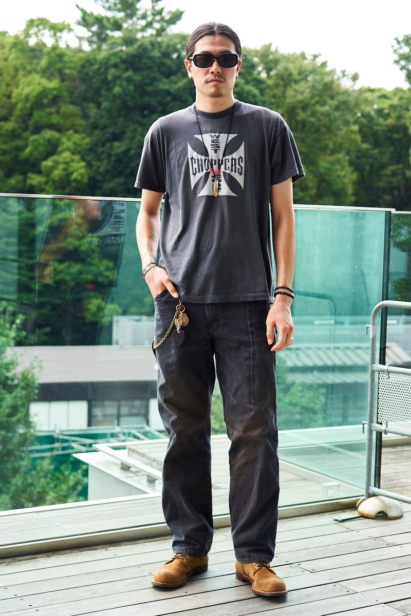 ウエストコーストチョッパーズのTシャツコーディネート | 260803-0730-08 ほりぴー 5枚目の写真