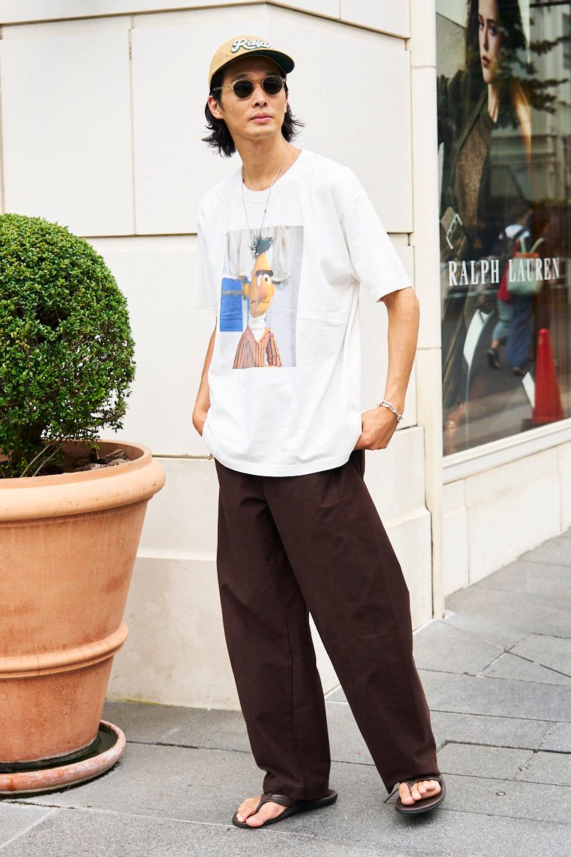 セサミストリートのTシャツコーディネート | 260803-0743-03 ゆうや 2枚目の写真