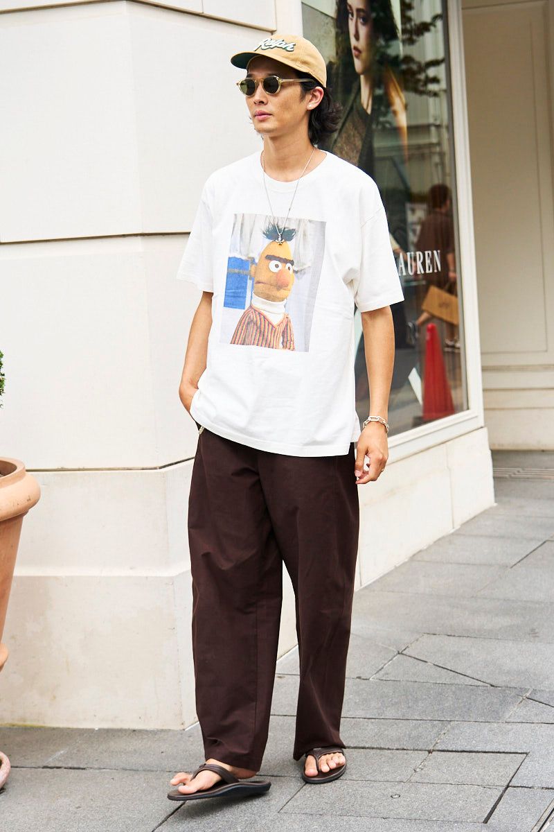 セサミストリートのTシャツコーディネート | 260803-0743-03 ゆうや 3枚目の写真