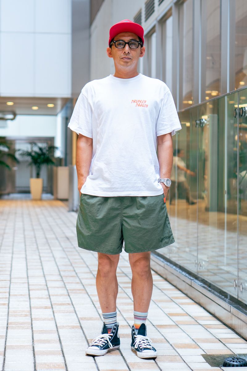 ノーブランドのTシャツコーディネート | 260803-1805-16 飯坂隆介