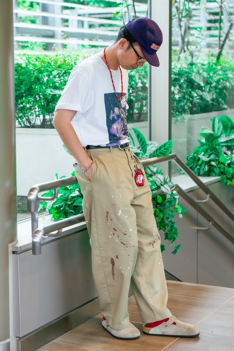 ユニクロのTシャツコーディネート | 260804-0629-32 サンペイ 2枚目の写真