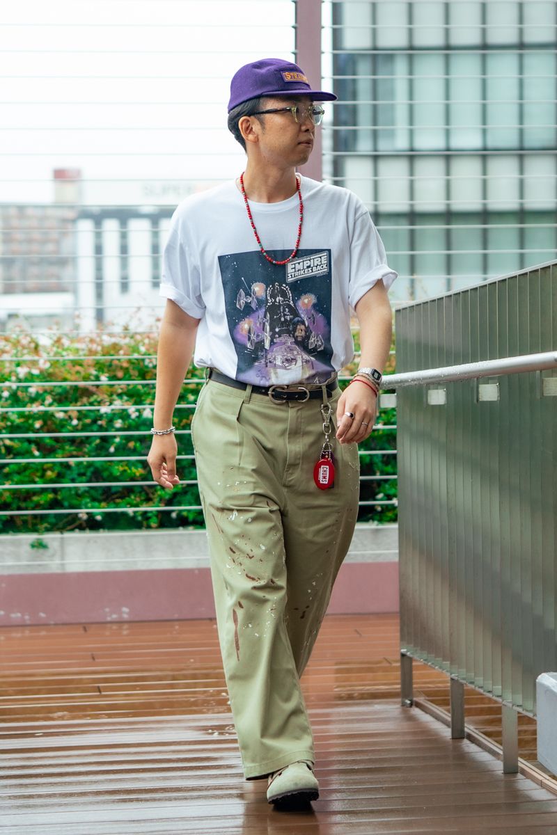 ユニクロのTシャツコーディネート | 260804-0629-32 サンペイ 3枚目の写真