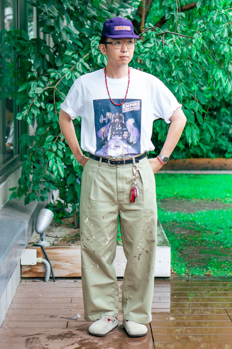 ユニクロのTシャツコーディネート | 260804-0629-32 サンペイ