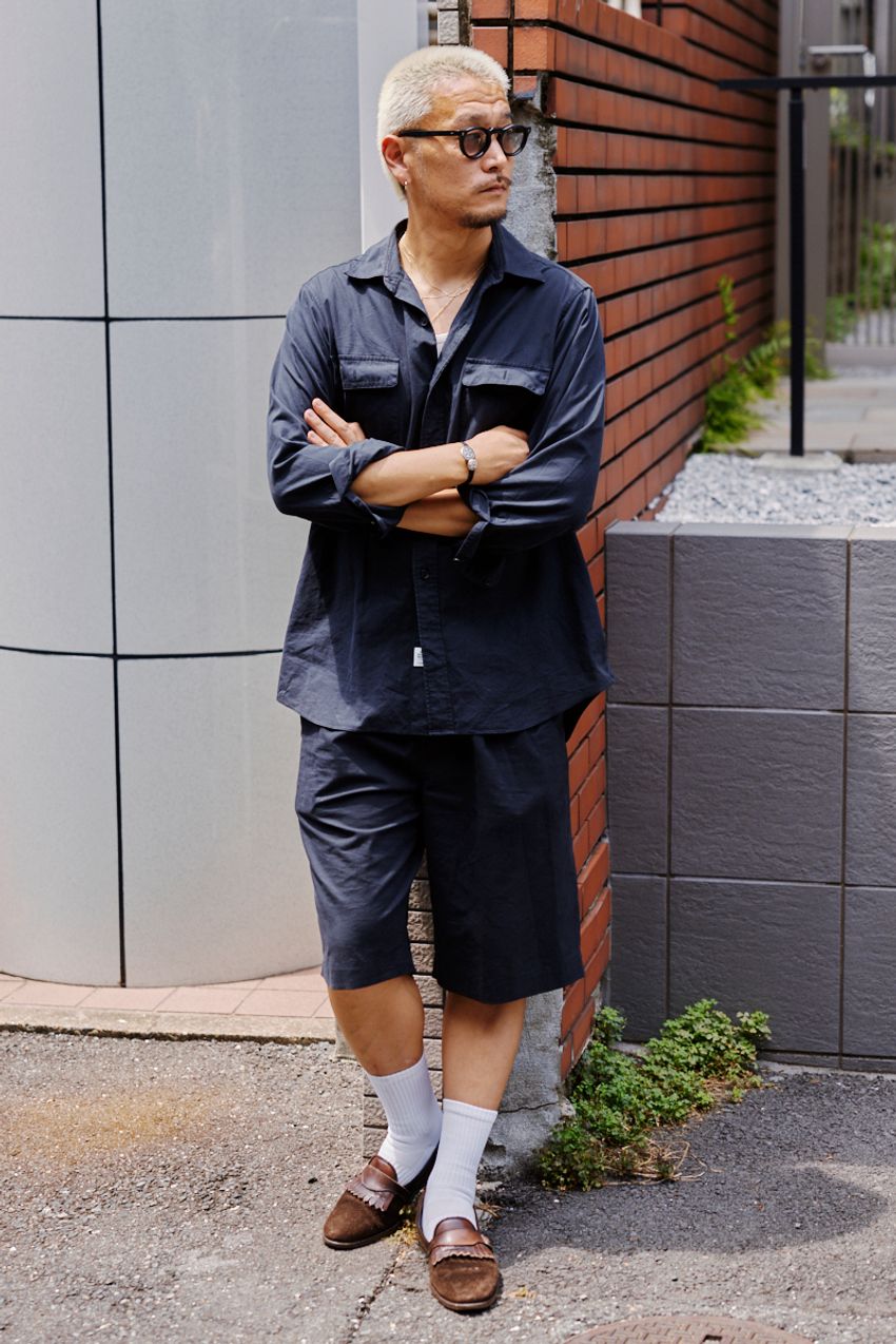 シーズン最終盤！40歳以上の“長袖短パンコーデ”見本集。配色、足元、小物使い…気をつけるべきポイントは？ - 10枚目の画像