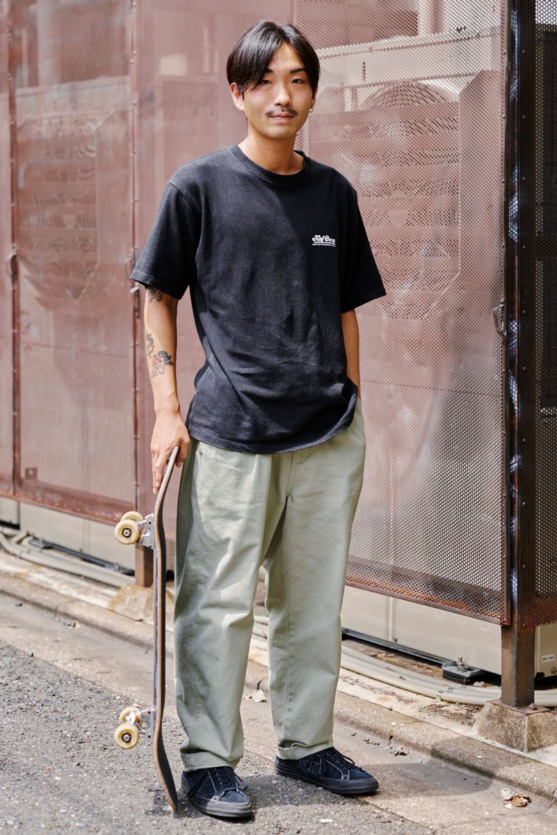 ハフのTシャツコーディネート | 260804-0705-09 相原 晧