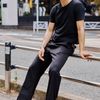 ユニクロのTシャツコーディネート | 260804-0709-33 Youssef 2枚目の写真