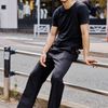 ユニクロのTシャツコーディネート | 260804-0709-33 Youssef