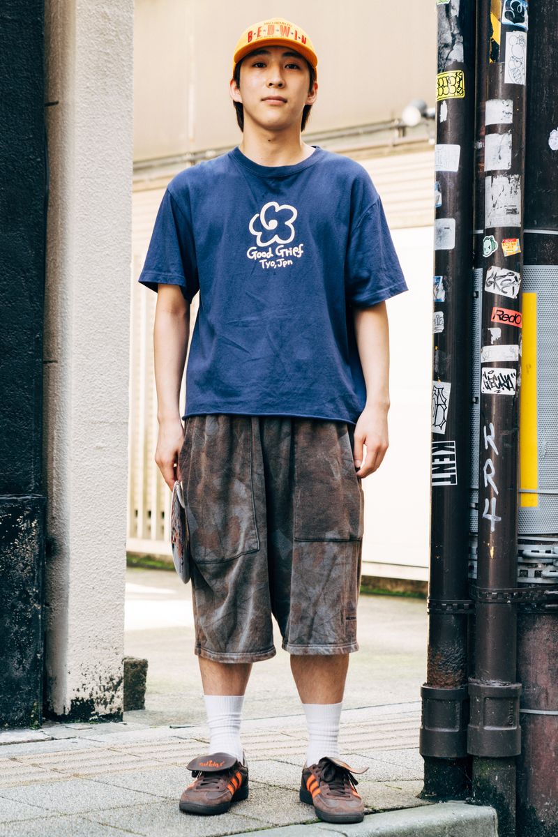 不明のTシャツコーディネート | 260809-1128-38 川村玖音 4枚目の写真
