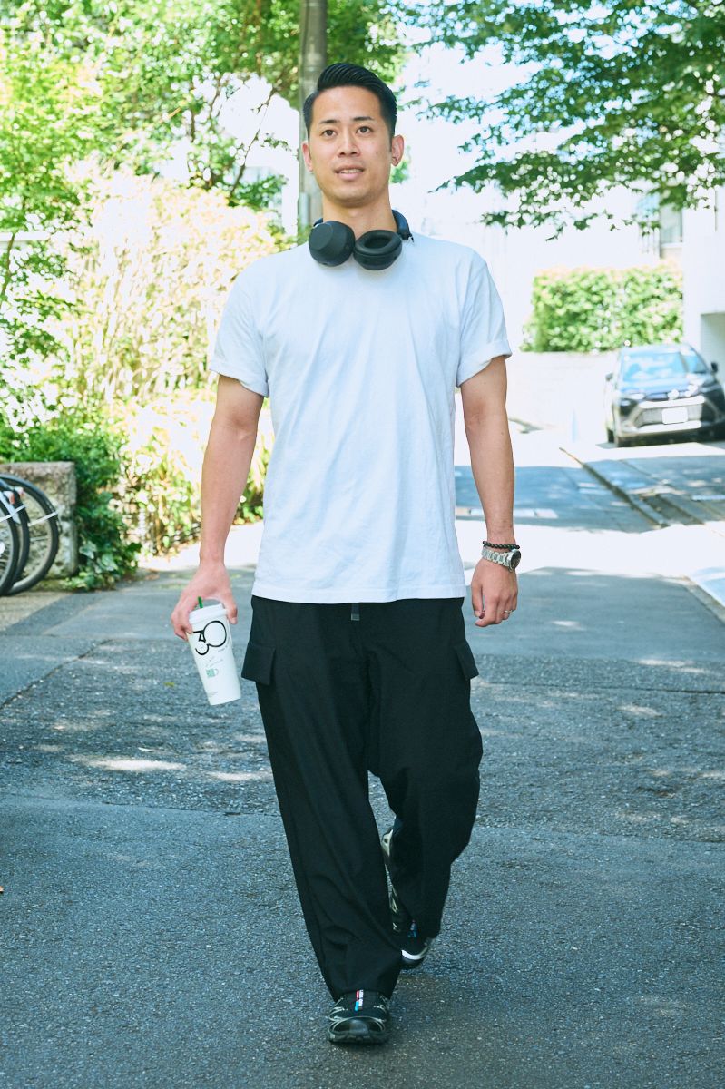 不明のTシャツコーディネート | 260810-0642-29 頼駿智 3枚目の写真