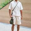 ナノユニバースのシャツコーディネート | 260811-2200-56 あべ 3枚目の写真