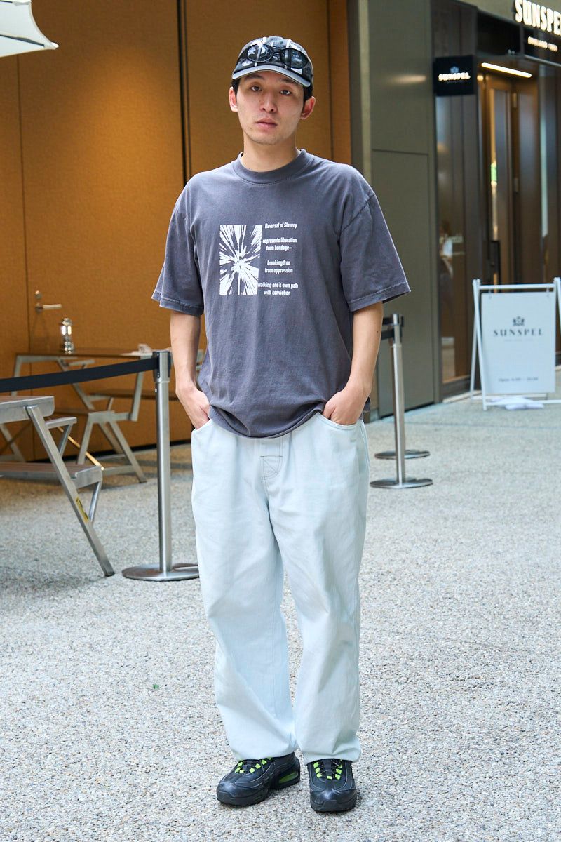 不明のTシャツコーディネート | 260811-2130-57 中村恭輔