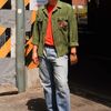 ミリタリーのジャケットコーディネート | 260812-1330-03 キム・ヒョヌ